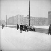 Al. Niepodległości, zima 1979