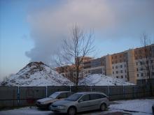 ulica Sycylijska, widok w kierunku Egejskiej 17B