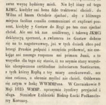 Woyna czy pokój? Korespondencja z Czerniakowa., 1625