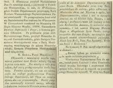 Nayiaśnieyszy Pan w Czerniakowie, 1810