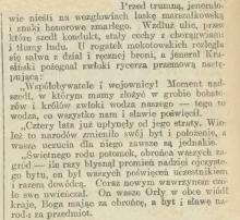 Pożegnanie Poniatowskiego, 1817