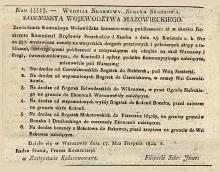 Podatek Konsumpcyjny, 1824