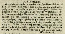 Pochwała Fabrycy Octu
