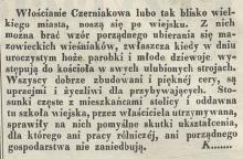 Czerniaków - wzór ubierania się, 1839