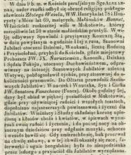 Złote wesele, 1847