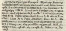 Po odbiór konia, 1854