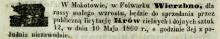 Licytacja krów, 1860