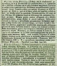 Uplantowanie Czerniakowskiej, 1865