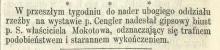 Popiersie Szustra, 1869
