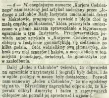 Amerykę odkrył Kopernik, 1870