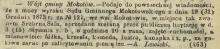 Licytacja Srebrnej Sali. 1874.