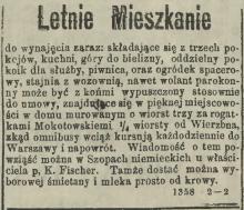 Letnie mieszkanie