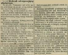 Żebracy z cygarami, 1882