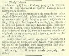 Place za więzienie, 1883