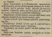 Napaść, 1885