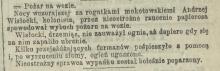 Pożar na wozie, 1887
