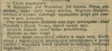 Znany złodziej ujety. 1893.
