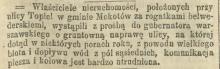 Topiel w błocie, 1897