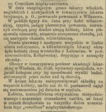 Consilium, 1897