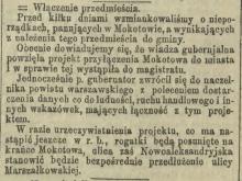 Przyłączenie, 1901