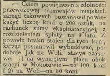 Więcej koni, 1904