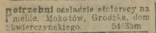 Potrzebni czeladzie, 1908
