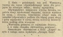 Do mieszkańców Sielc, 1911