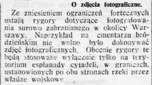 Car zezwala fotografować, 1912