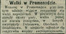 Walki zapaśniczek, 1912