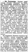 Wianki w Promenadzie. 1912