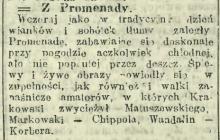 Dzień wianków i sobótek, 1912