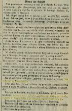 Niema już dzieci, 1913