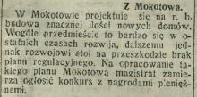 Dużo się buduje, 1913