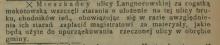 Mieszkańcy zapłacą za materyały, 1913