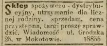 Utrzymanie dla licznej rodziny, 1913