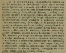 Wyboje na Rakowieckiej, 1913