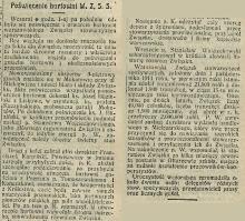 Poświęcenie hurtowni, 1913