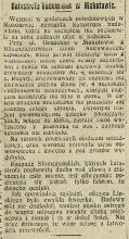 Katastrofa budowlana, 1914