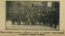 Wizyta artystów, 1914