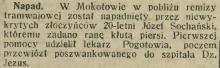 Napad, 1914