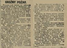 Pożar w więzieniu, 1914