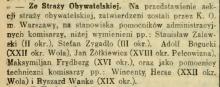 Ze Straży Obywatelskiej, 1915
