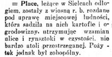 Pożytek zobopólny, 1915