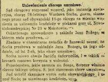 Uniewinnienie, 1915