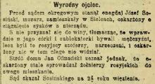 Wyrodny ojciec, 1915