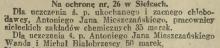 Na ochronę nr 26, 1917
