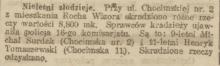 Nieletni złodzieje. 1921