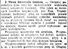 Nowa katastrofa, 1922