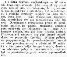 Echa dramatu, 1922