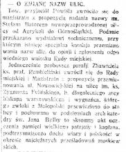 Stefana Batorego na Powiślu? 1925